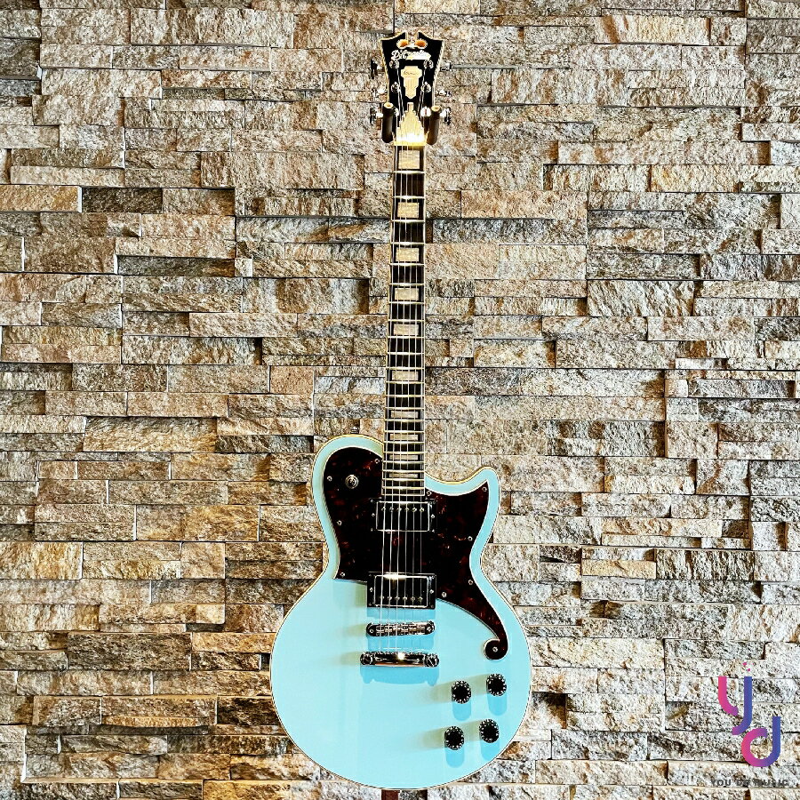分期免運 贈千元配件 D'Angelico PREMIER ATLANTIC ® 電 吉他 特殊藍 搖滾 藍調 爵士