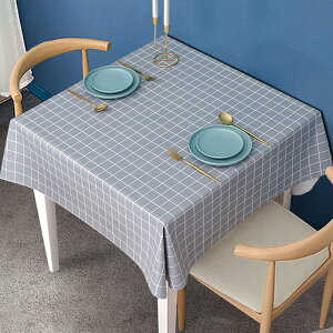 方桌桌布防水防油防燙免洗高級感臺布正方形茶幾餐桌桌面墊保護墊