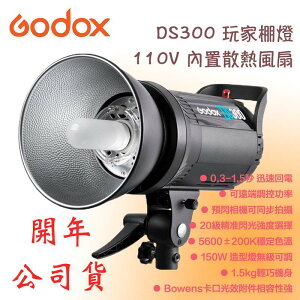 【eYe攝影】GODOX 神牛 DS300 DS-300 玩家 棚燈 300W 內置散熱風扇 110V 商攝 婚攝 閃燈