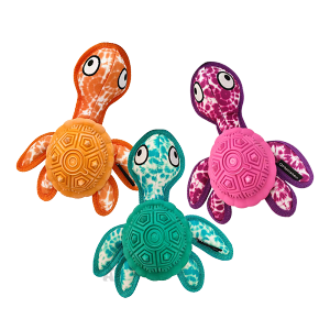 Q-MONSTER 橡膠漏食海龜玩具 烏龜玩具 磨牙玩具 | 艾爾發寵物
