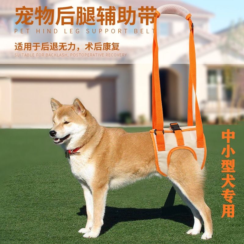 免運 附發票 寵物後腿輔助帶高齡老年犬殘疾犬狗狗術後康復鍛煉上樓伸縮協助帶