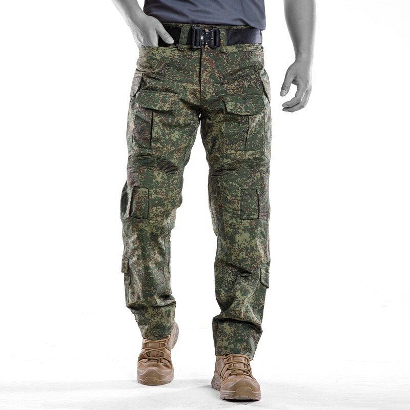新品高品質系列軍迷風喚龍G3迷彩套服戰術褲多功能多口袋防護戶外作訓褲G4褲子俄羅斯小綠人MC迷彩長褲可安裝護具