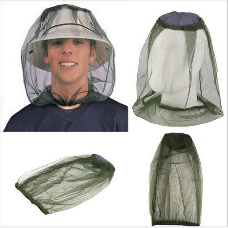 戶外垂釣夜釣防蟲服防蚊衣防曬網釣魚帽子男防蜂遮臉睡覺遮陽面罩