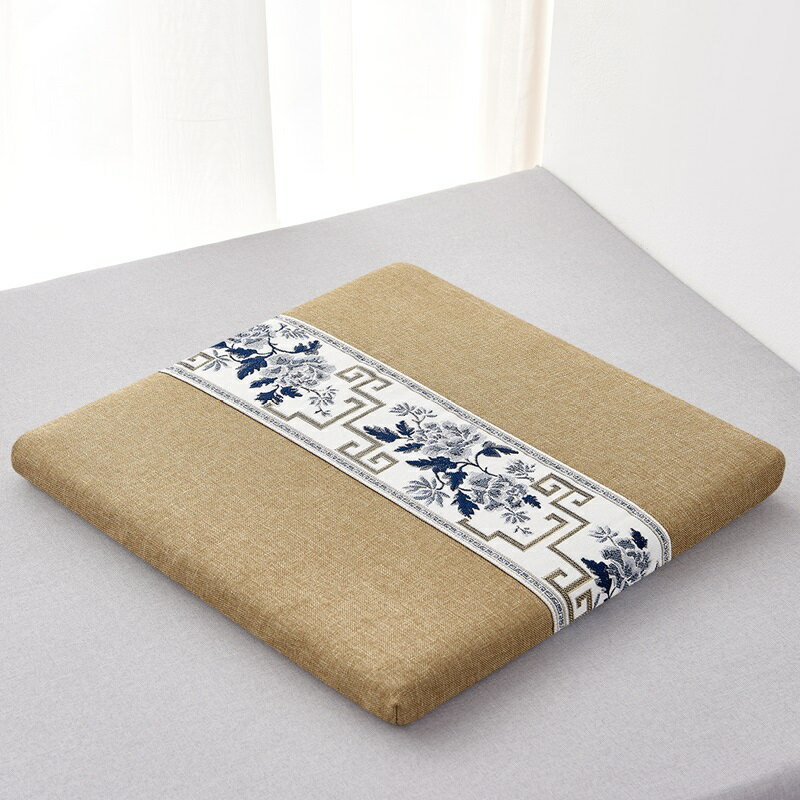 太師椅坐墊 中式椅墊 海綿坐墊 客製化紅木新中式餐椅實木沙發家具坐墊太師椅官帽椅茶椅子圈椅座墊『cyd19384』 8