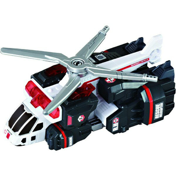 【Fun心玩】TW89376 麗嬰 日本 TAKARA TOMY 緊急救援隊 DH 救援直升機 變形 機器人