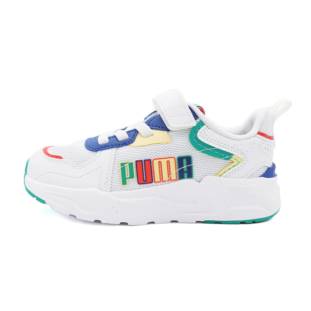 PUMA Trinity Lits R,S,B AC+PS 魔鬼氈 運動鞋 中童 白 S0266 (39546301)