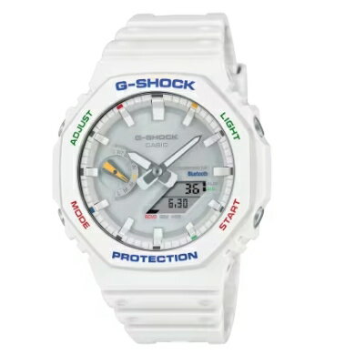 送禮首選★CASIO G-SHOCK 霓虹藍雙顯腕錶GA-B2100FC -7A 附提袋【全館滿額折價★APP下單跨店最高22%點數回饋】