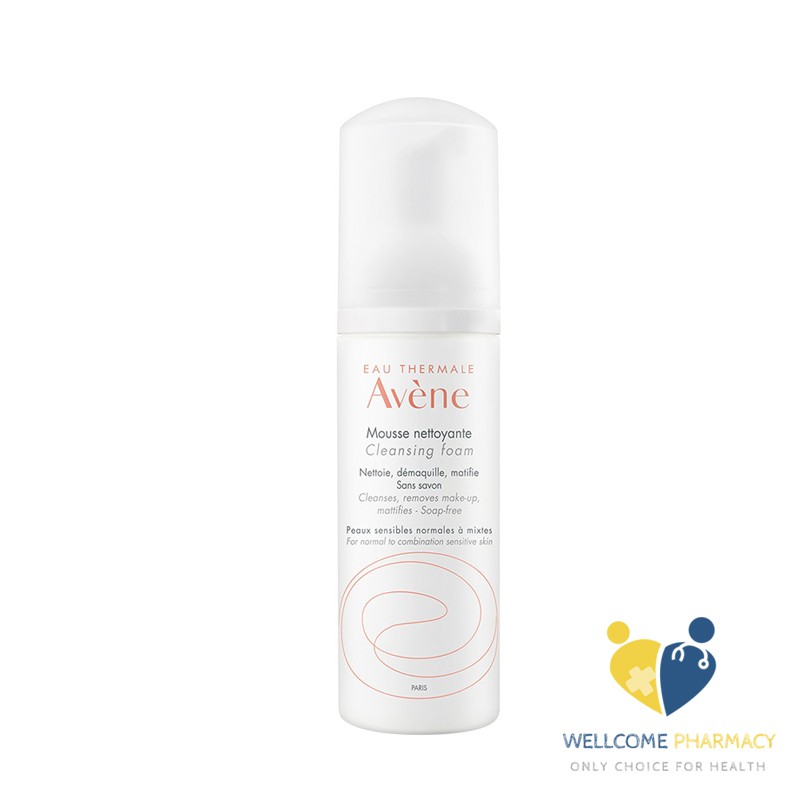 Avene雅漾 雅漾保濕舒緩潔顏慕斯(150ml)唯康藥局