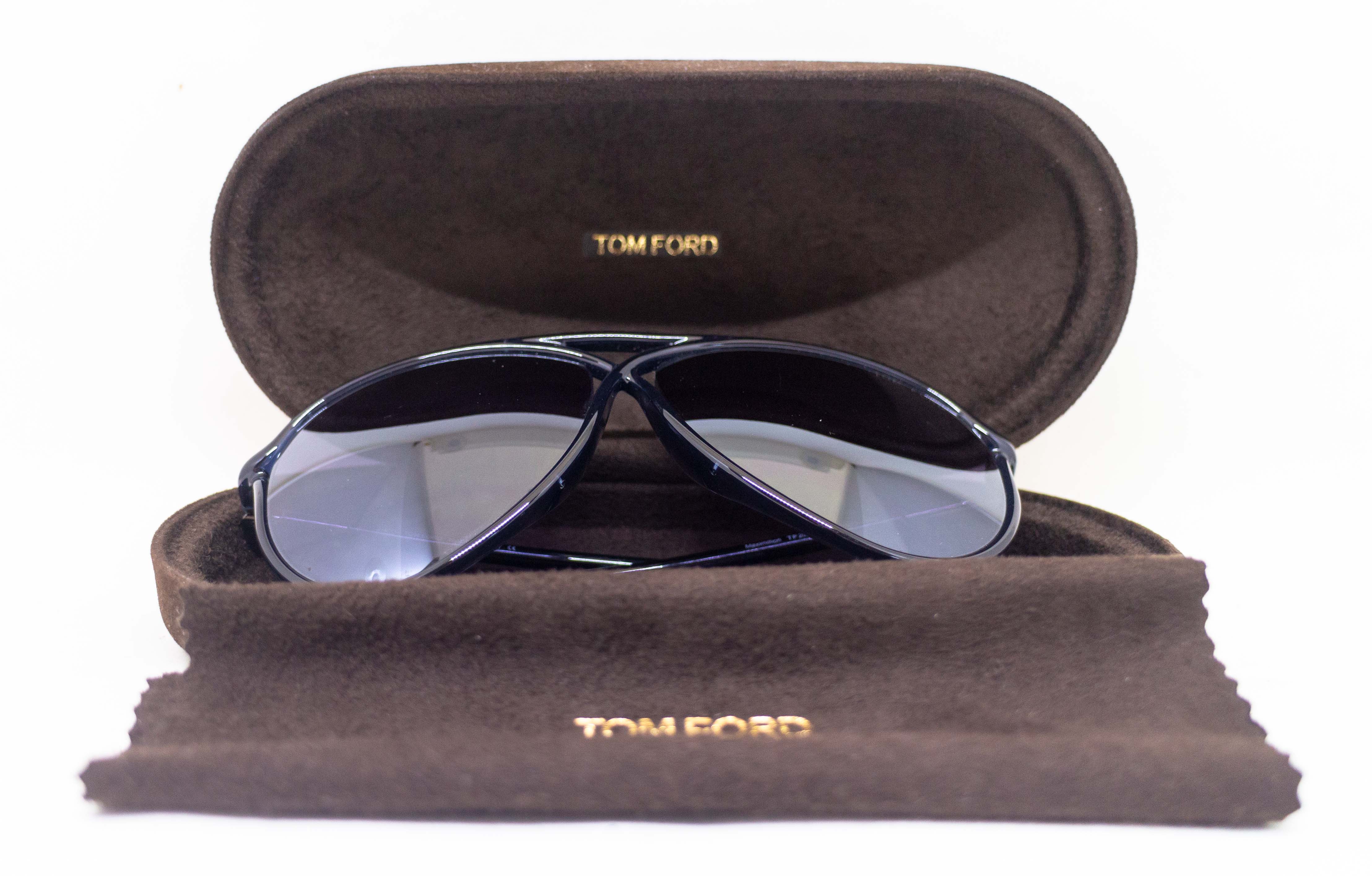 *二手美品自售* TOM FORD 義大利製精品墨鏡 TF206 50B MAXIMILLION 59-10 140 2-4/11