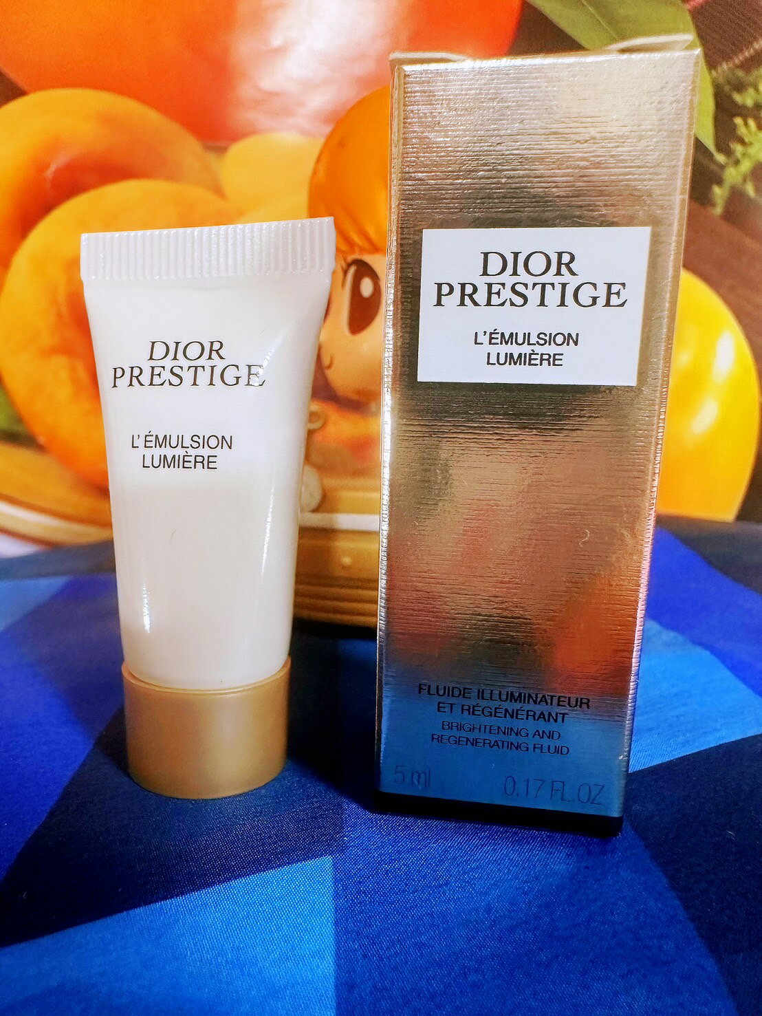 DIOR 迪奧 精萃再生光燦淨白修護乳5ml 全新百貨專櫃貨旅行用