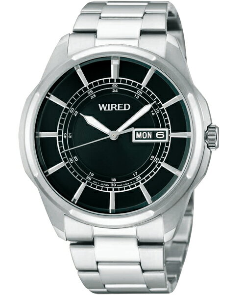 WIRED New Standard 原創玩家風格腕錶 7N43-X004D(AF7A13X1)-42mm-黑面鋼帶【刷卡回饋 分期0利率】【APP下單22%點數回饋】
