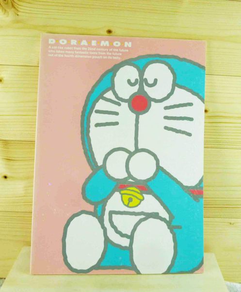 【震撼精品百貨】Doraemon 哆啦A夢 筆記本-粉-大【共1款】 震撼日式精品百貨