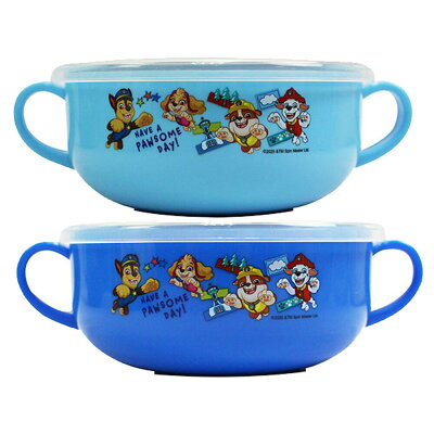 汪汪隊兒童雙手柄餐碗(大)【九乘九購物網】