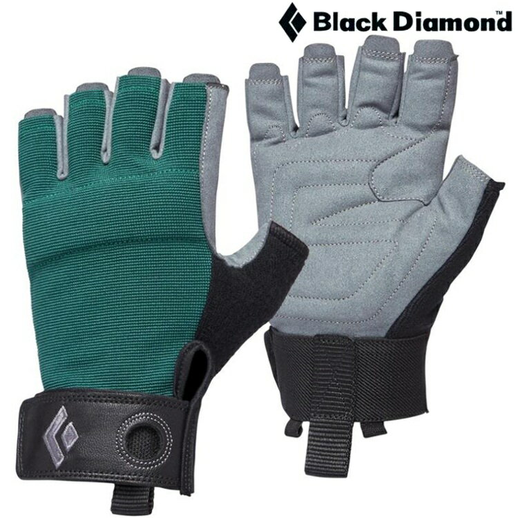 Black Diamond Crag Half-Finger Glove 女款攀岩確保垂降半指手套/露指手套 BD 801868 軍綠