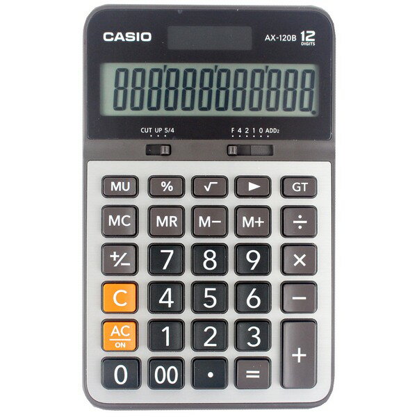 CASIO 卡西歐 AX-120B 計算機 12位數/一台入(促600) 桌上商務 中長型