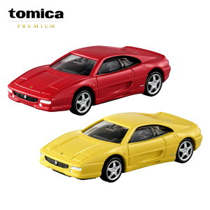【日本正版】兩款一組 TOMICA PREMIUM 08 法拉利 F355 Ferrari 玩具車 多美小汽車 - 298090