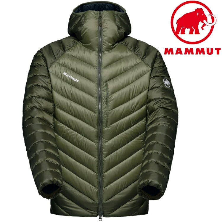 Mammut 長毛象 Broad Peak IN 男款 連帽羽絨外套/羽絨衣 1013-02961 40300 沼澤綠/深沼澤綠