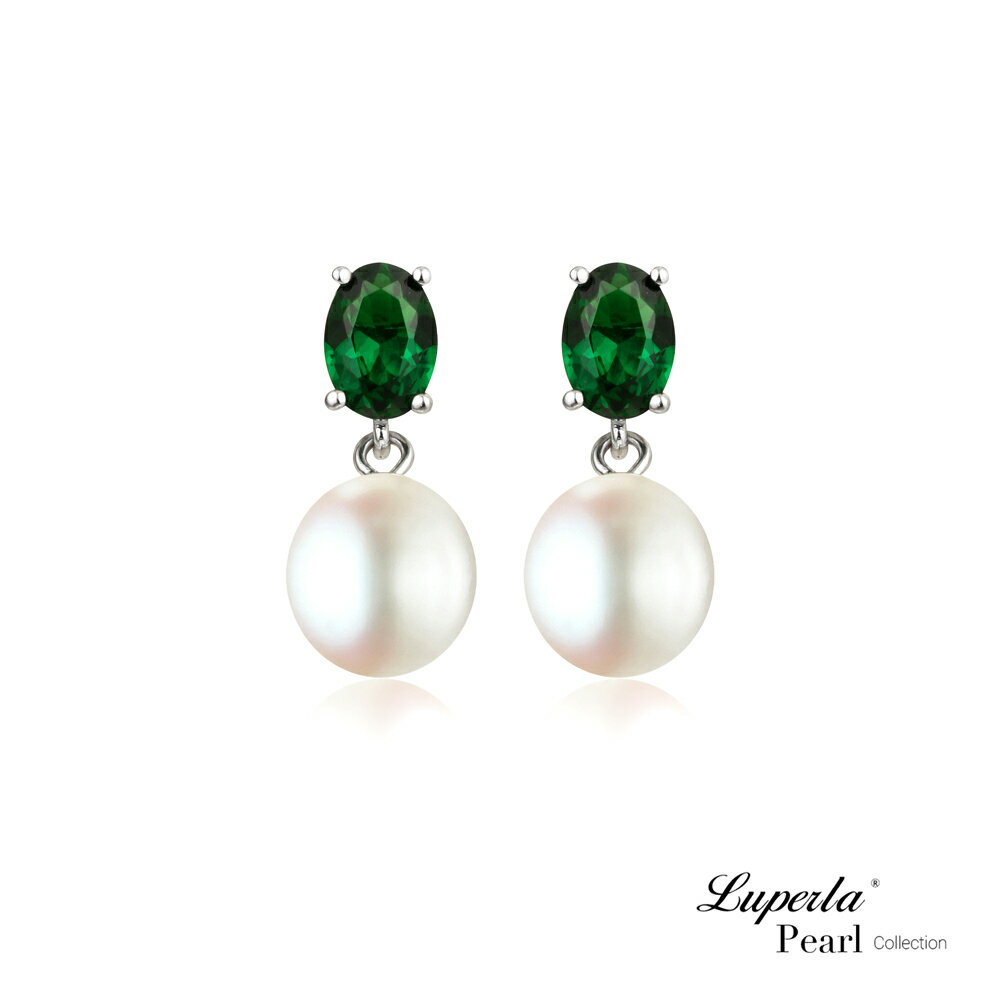 大東山珠寶 天然淡水珍珠耳環 情深今生 925銀耳環