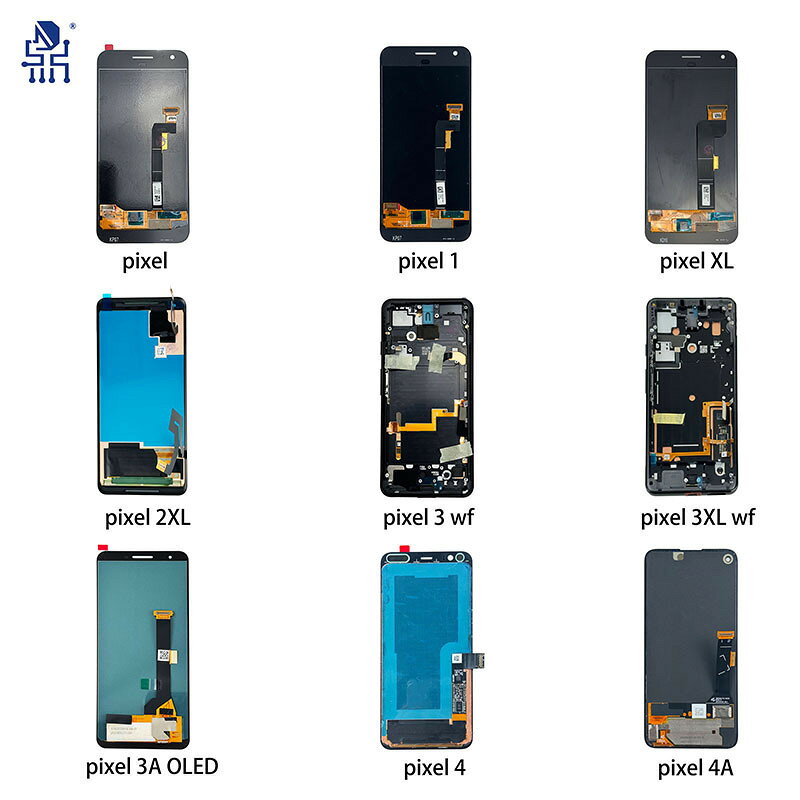 適用谷歌Google Pixel 2/3A/4AXL/5A/6A/7A/8A/8Pro 手機屏幕總成 鑫弘-數碼配件 | 美少女趣集鋪 ...