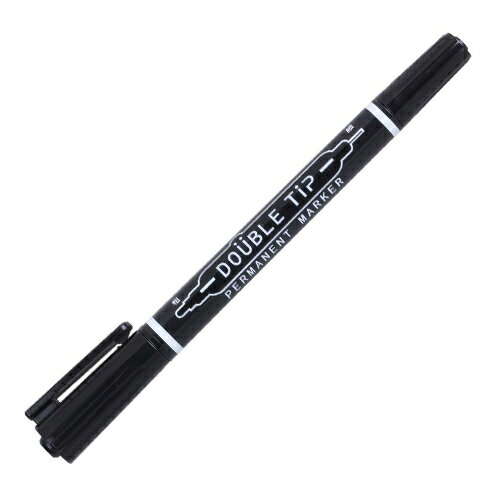 【史代新文具】SKB MK-2001 黑色 雙頭油性筆