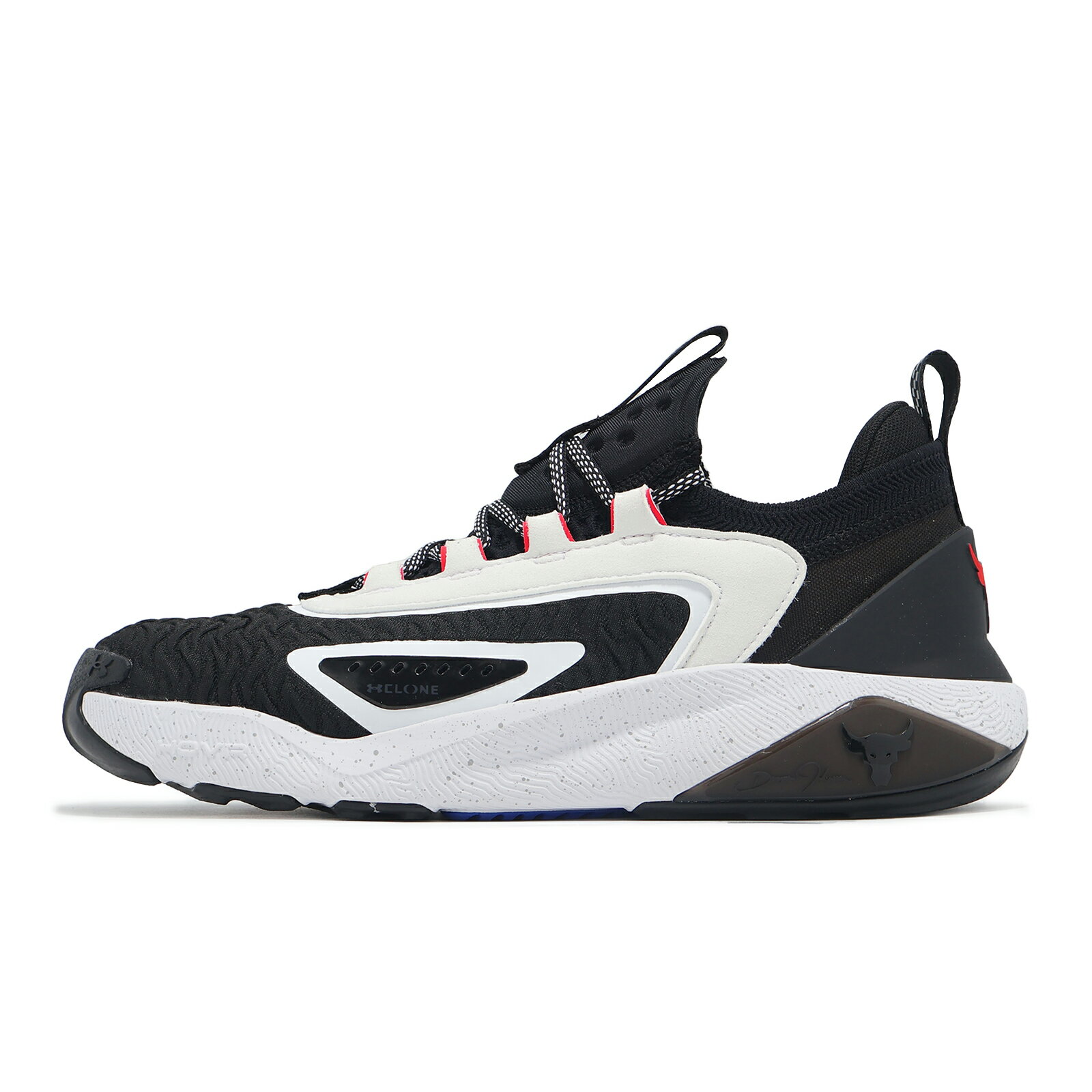 Under Armour UA 訓練鞋 Project Rock 7 男鞋 黑白 緩衝 透氣 穩定 多功能 運動鞋 UA