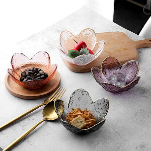 日式調味碟櫻花碟網紅玻璃描金小碟子家用個性蘸醬料碟小號醬油碟