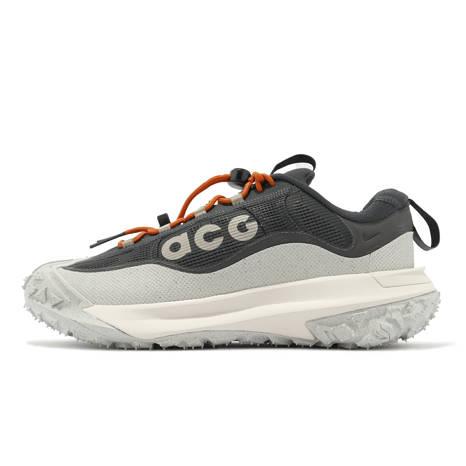 Nike 戶外鞋 ACG Mountain Fly 2 Low GTX 防水 煙灰 橘 機能 越野 男鞋 HF6245-002