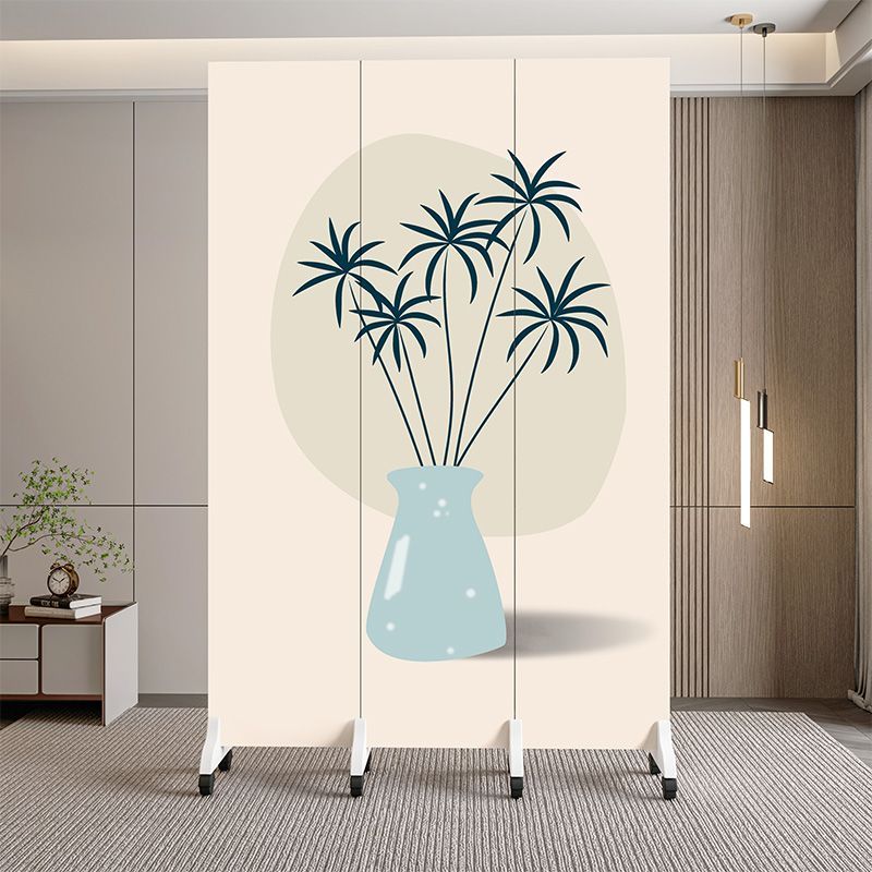 簡約現代屏風折疊移動客廳家用進門遮擋辦公室隔斷墻輕奢簡易折屏