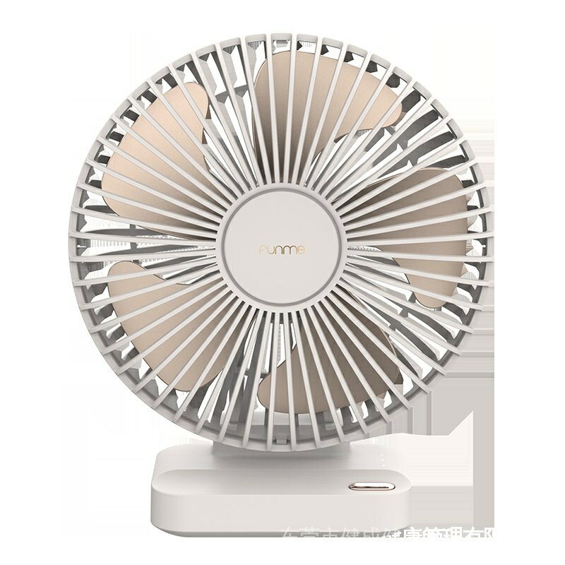 夏季降溫好物FUNME桌面臺式小風扇便攜式usb充電型學生宿舍床上床頭家用辦公室夏日迷你靜音小型電風扇簡約ins大風 3