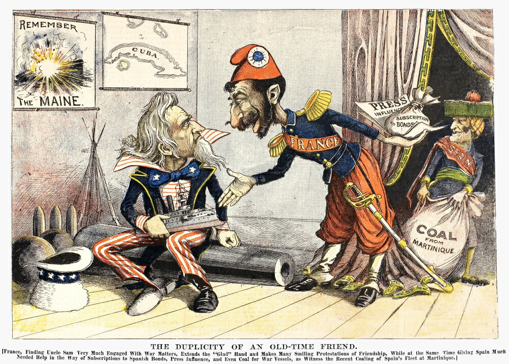 posterazzi-spanish-american-war-1898-nthe-duplicity-of-an-old-time