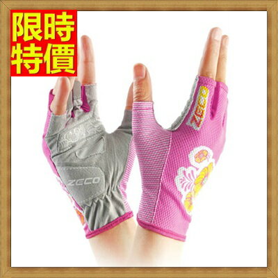 健身手套運動手套半指護腕手套-時尚印花透氣防曬女騎行手套4色69v43【獨家進口】【米蘭精品】
