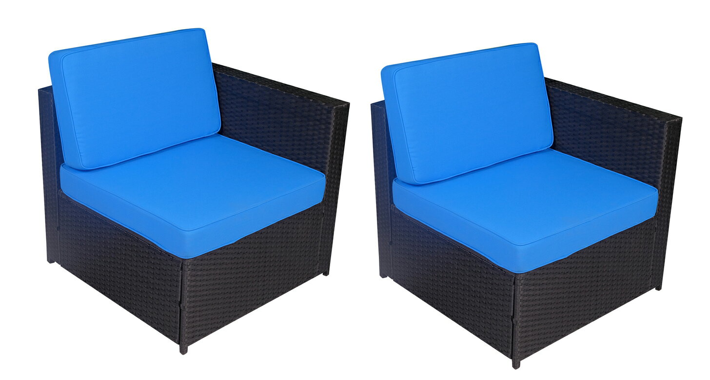 Mcombo Mcombo Outdoor Rattan Wicker Sofa Couch Patio Furniture