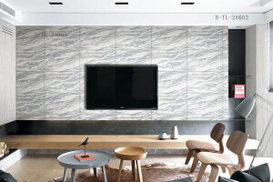 電視背墻無紡佈壁紙客廳立體裝大理石紋墻紙瓷磚