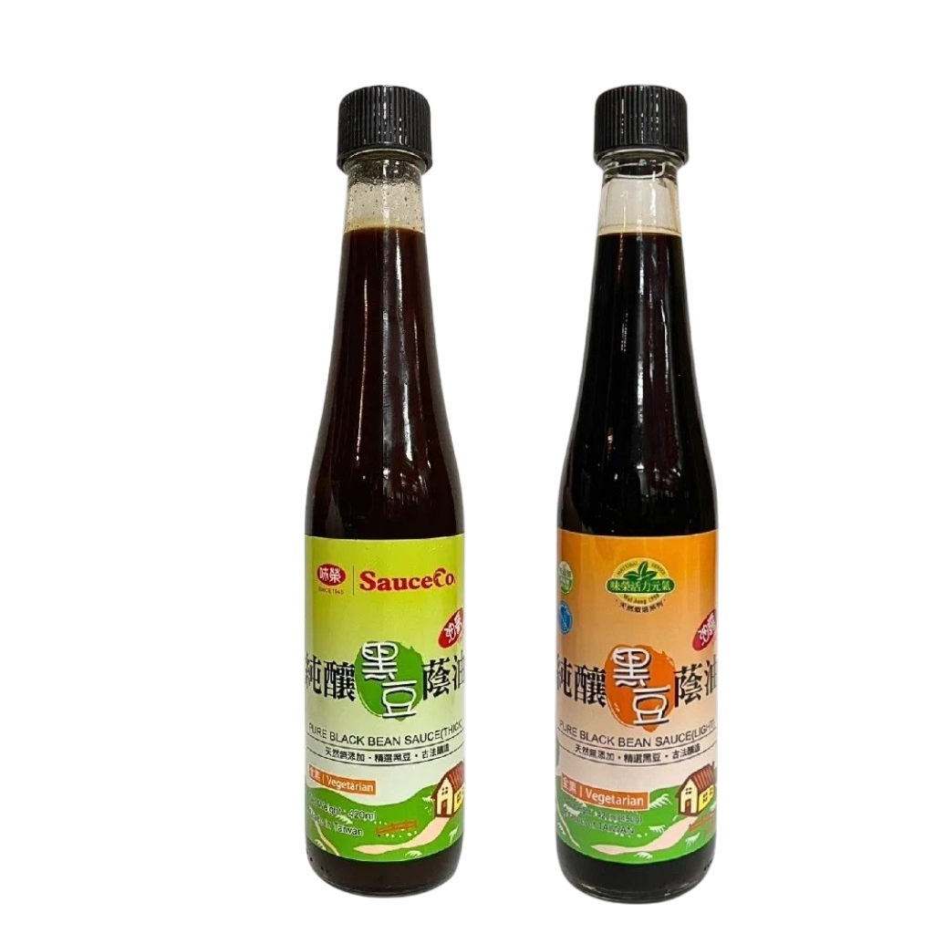 【味榮】純釀級黑豆蔭油油露/油膏 420ml