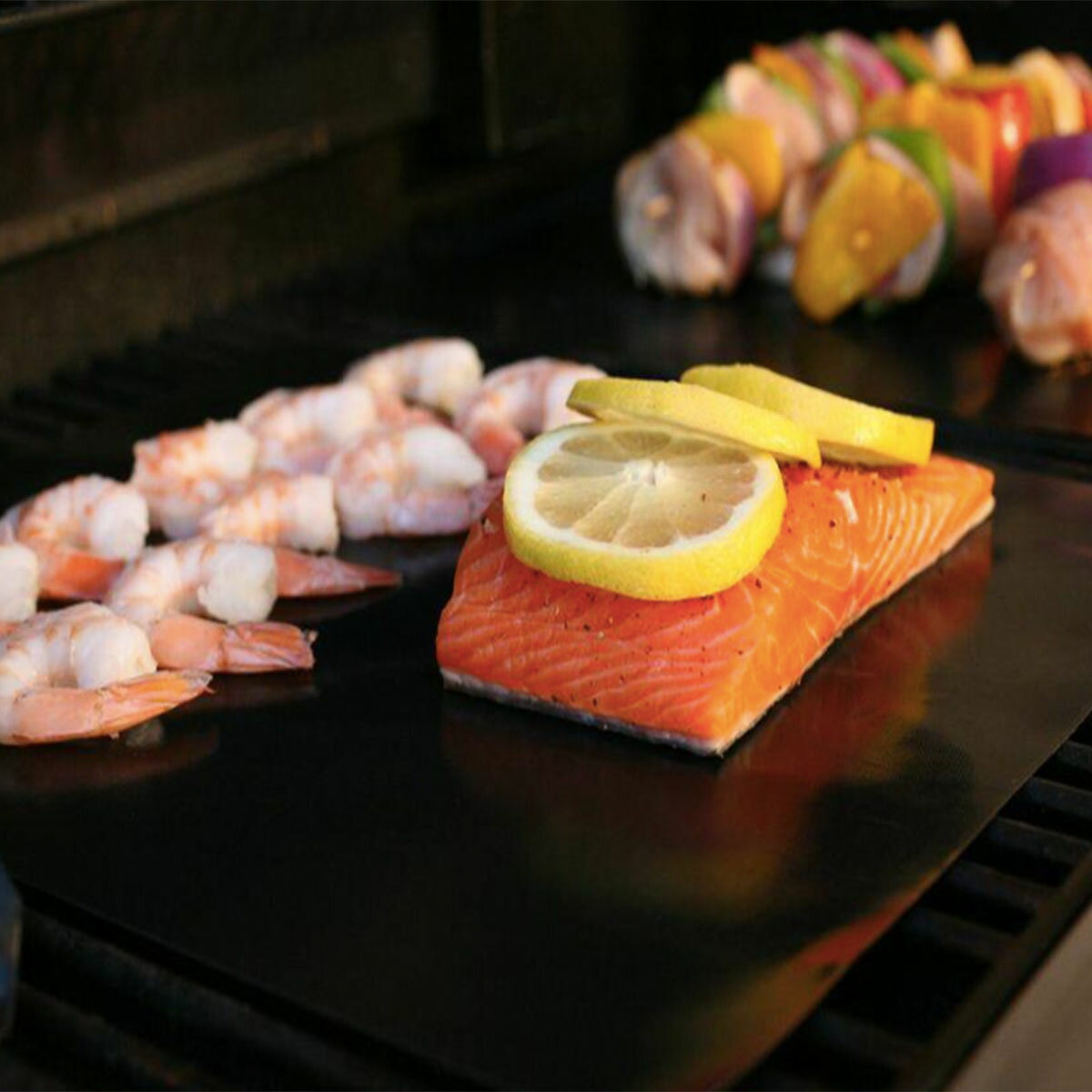 3入 63*43公分 不沾黏烤肉墊 燒烤墊 防烤焦神器 無毒BBQ 家用烤箱必備 防水防油 烤肉必備 環保燒烤墊【領券滿額再折千12/31止】 3 3入 63*43公分 不沾黏烤肉墊 燒烤墊 防烤焦神器 無毒BBQ 家用烤箱必備 防水防油 烤肉必備 環保燒烤墊【領券滿額再折千12/31止】 3