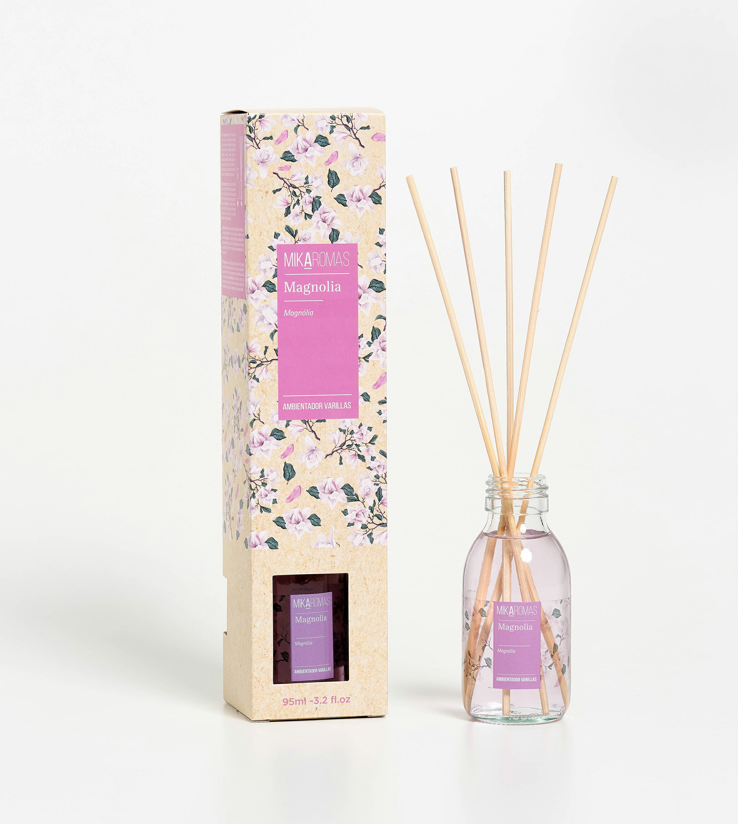 MIKAROMAS 西班牙典雅擴香組 木蘭 95ml~優惠價:490元｜岡山戀香水