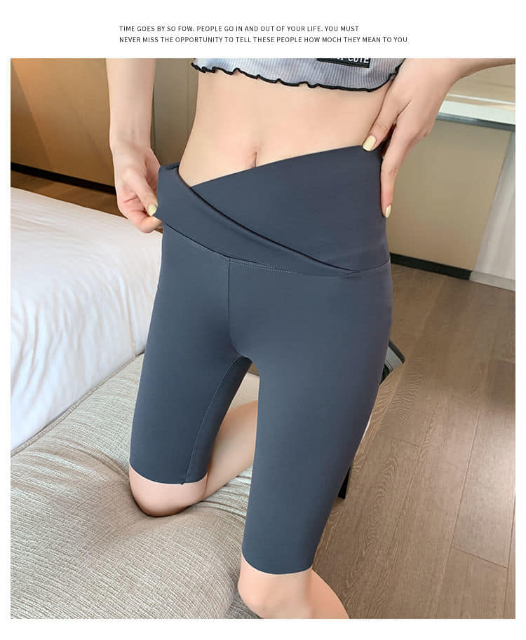 夏季薄款五分外穿 打底新款鯊魚褲 二件組 6