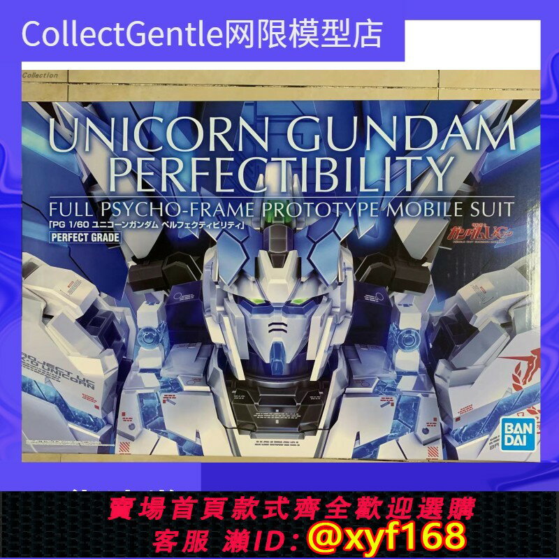 {保固一年 可打統編}萬代 PB限定 PG 1/60 神聖 完美獨角獸高達 全裝備最終形態