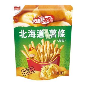 聯華 卡迪那 95℃北海道風味薯條-海苔 40g/袋【康鄰超市】