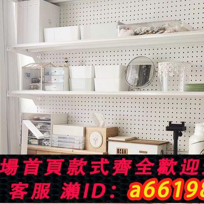 【臺灣公司 可開發票】桌面置物架洞洞書桌收納學生電腦桌架子桌上書架多層鐵藝工位整理