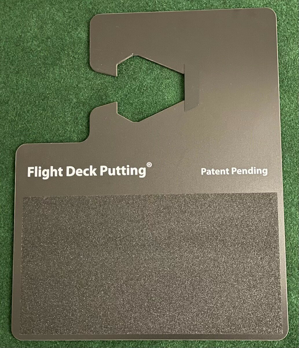 【Flight Deck】室內底座 Flight Deck Indoor Base 不付推桿板 高爾夫訓練 推桿練習 室內使用 桿面方正 桿面撞擊 美國原廠代理【正元精密】