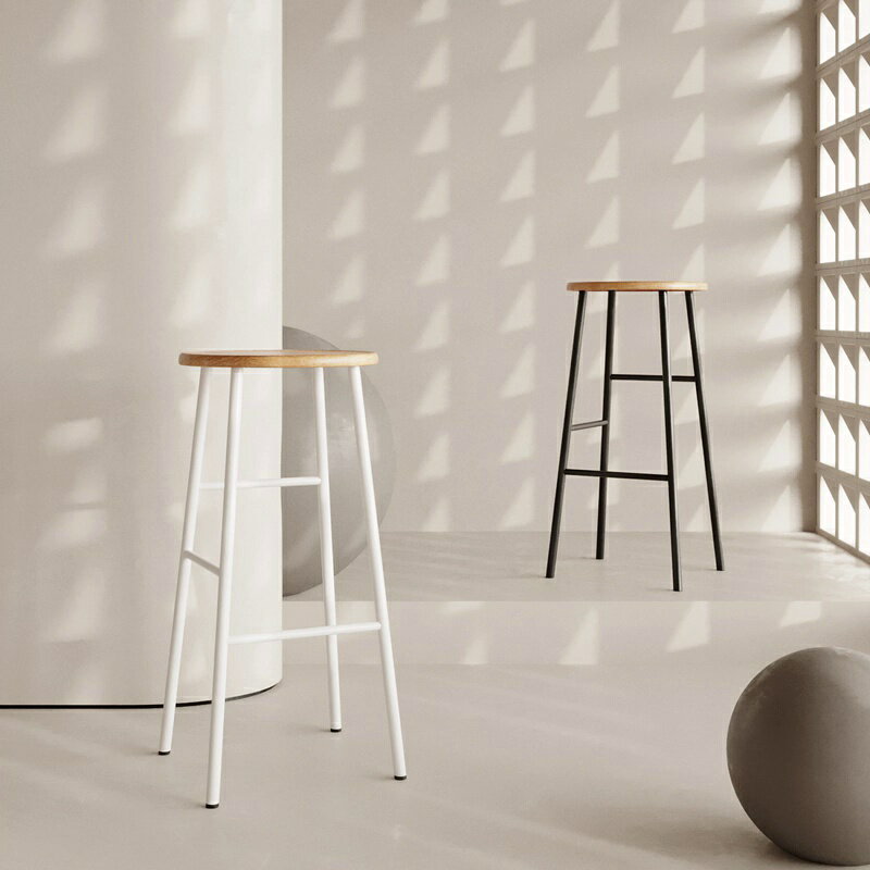 吧台椅 中島椅 高腳椅 吧台椅子現代簡約北歐家用吧台凳實木高腳凳島台高腳椅休閒酒吧椅『cyd21986』