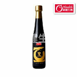 【康健生機】黑豆米純釀醬油(400ml/瓶)