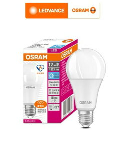【Osram 歐司朗】12W 優質光LED燈泡 G5節標版 (白/自然/黃光)