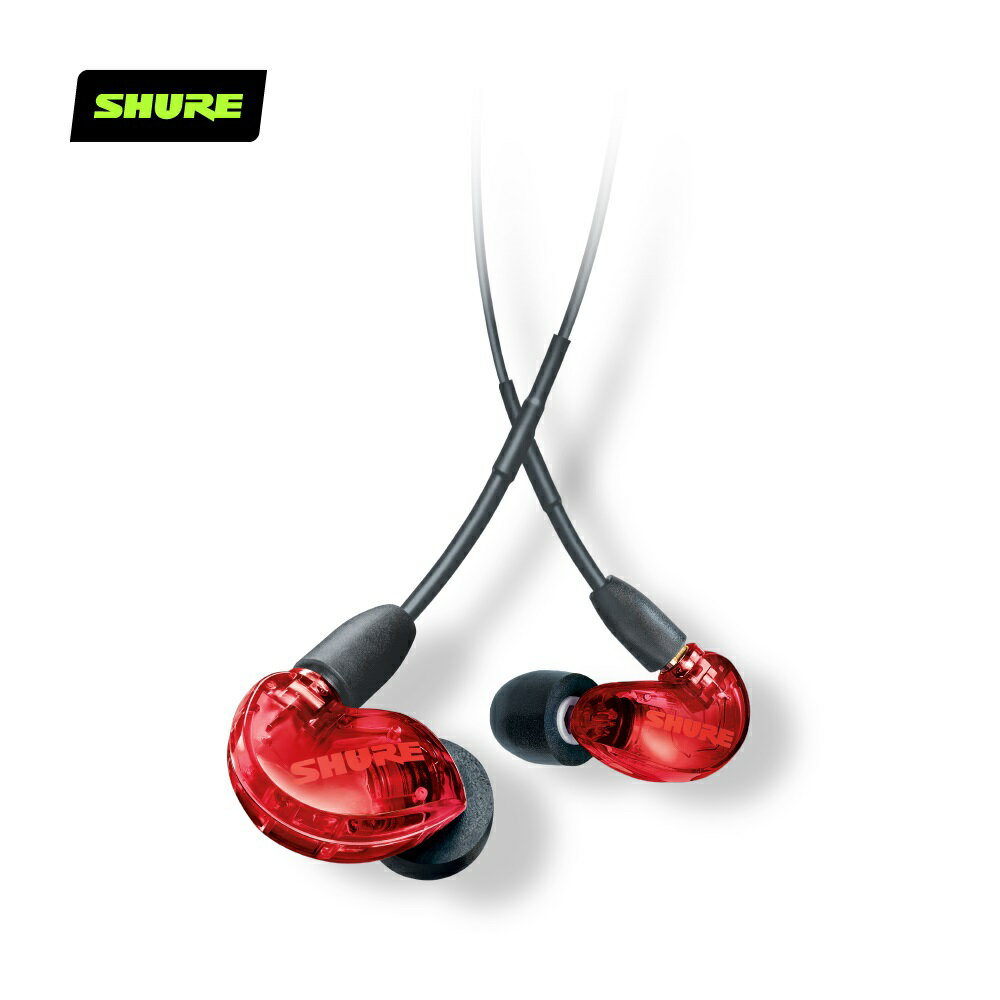Shure SE215SPE紅色 監聽耳道式耳機(現貨) 舒爾 臺灣公司貨