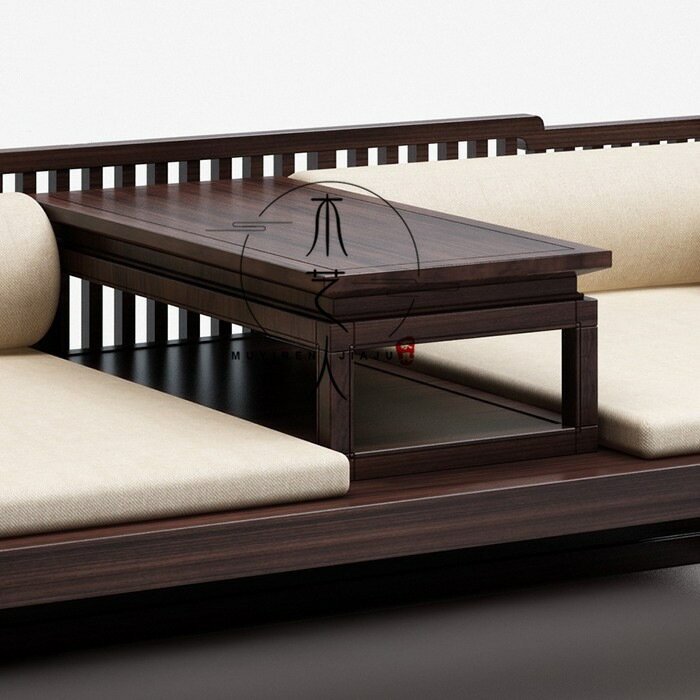 家具 羅漢床實木小戶型新中式禪意家用民宿沙發床榻家具