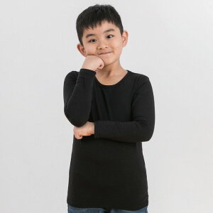 貝柔 EKS重效機能吸濕發熱保暖衣-兒童圓領(多款可選)