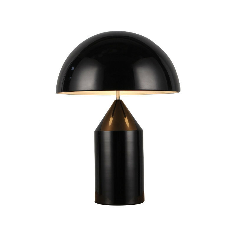 【免運】五金蘑菇頭臺燈創意設計師客廳臥室床頭燈書房燈北歐個性蘑菇臺燈