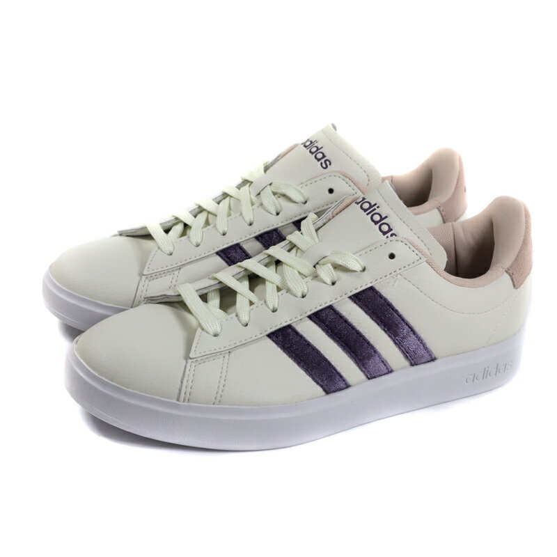 adidas GRAND COURT 2.0 網球鞋 運動鞋 米白 女鞋 ID4524 no073