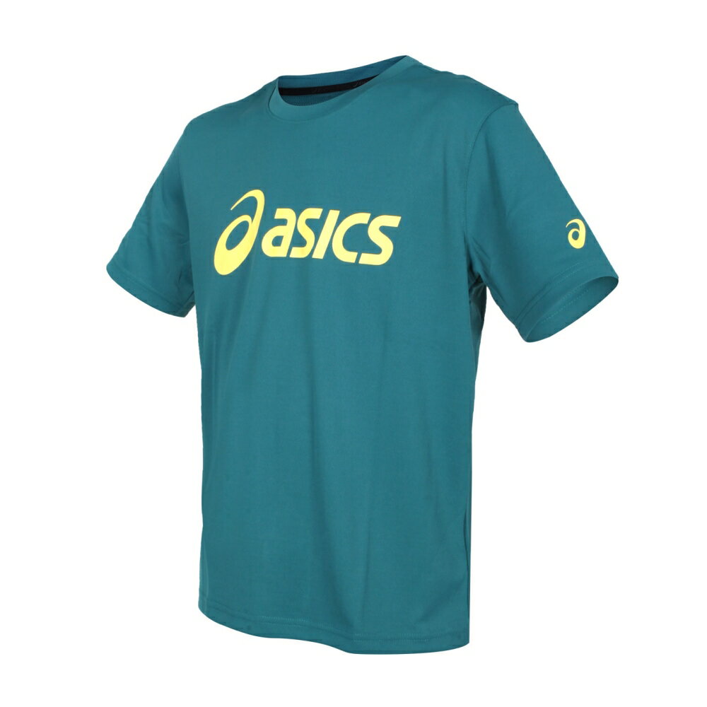 ASICS 男短袖T恤(免運 台灣製 吸濕排汗 運動 上衣 慢跑 路跑 亞瑟士「K31415-82」≡排汗專家≡